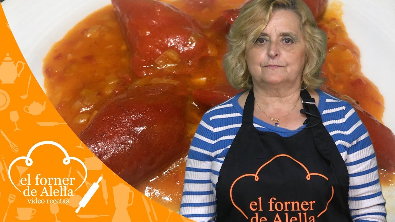 Pimientos del piquillo con gambas