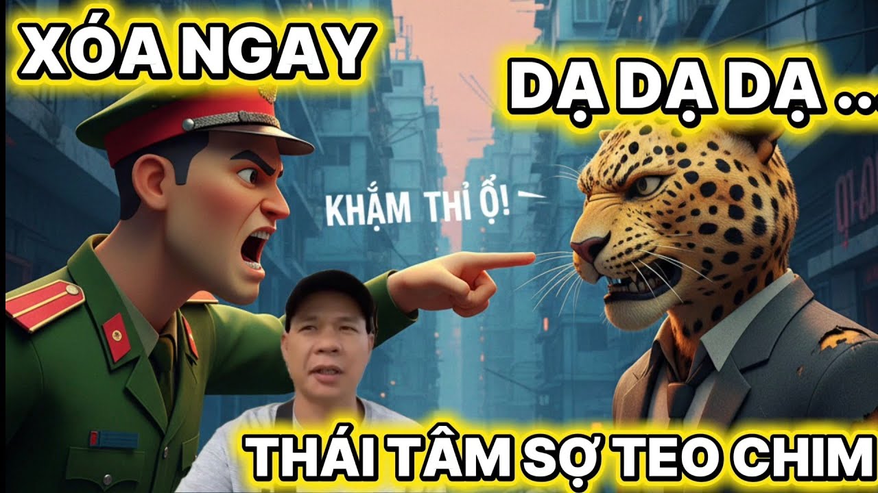 Căng đét . anh Báo Đốm bay màu khi gặp anh đại . Thái Tâm quay xe chạy mất tích