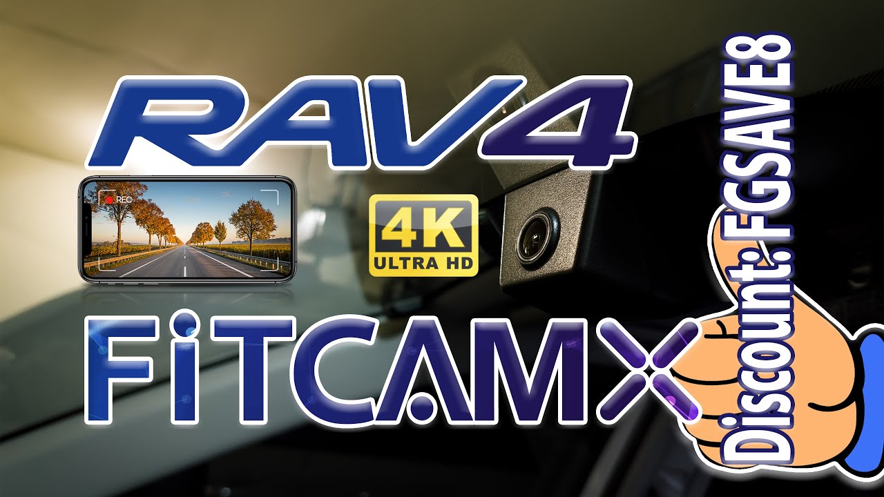 FITCAMX Dash Cam for Toyota RAV4 : A Factory-Look Installation Guide for Smarter Driving Security