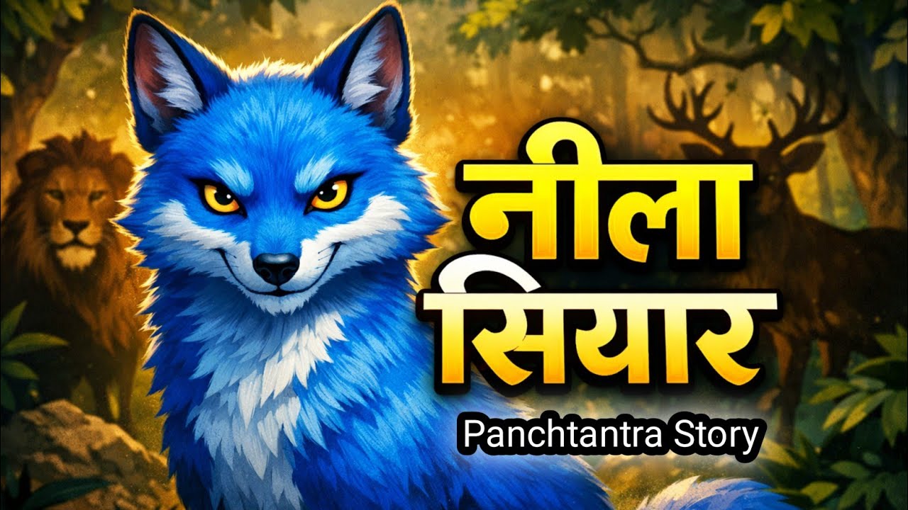 Panchtantra Ki Kahani | Nila Shiyar Ki Kahani 🦊 | Moral Story in Hindi | Audio Story