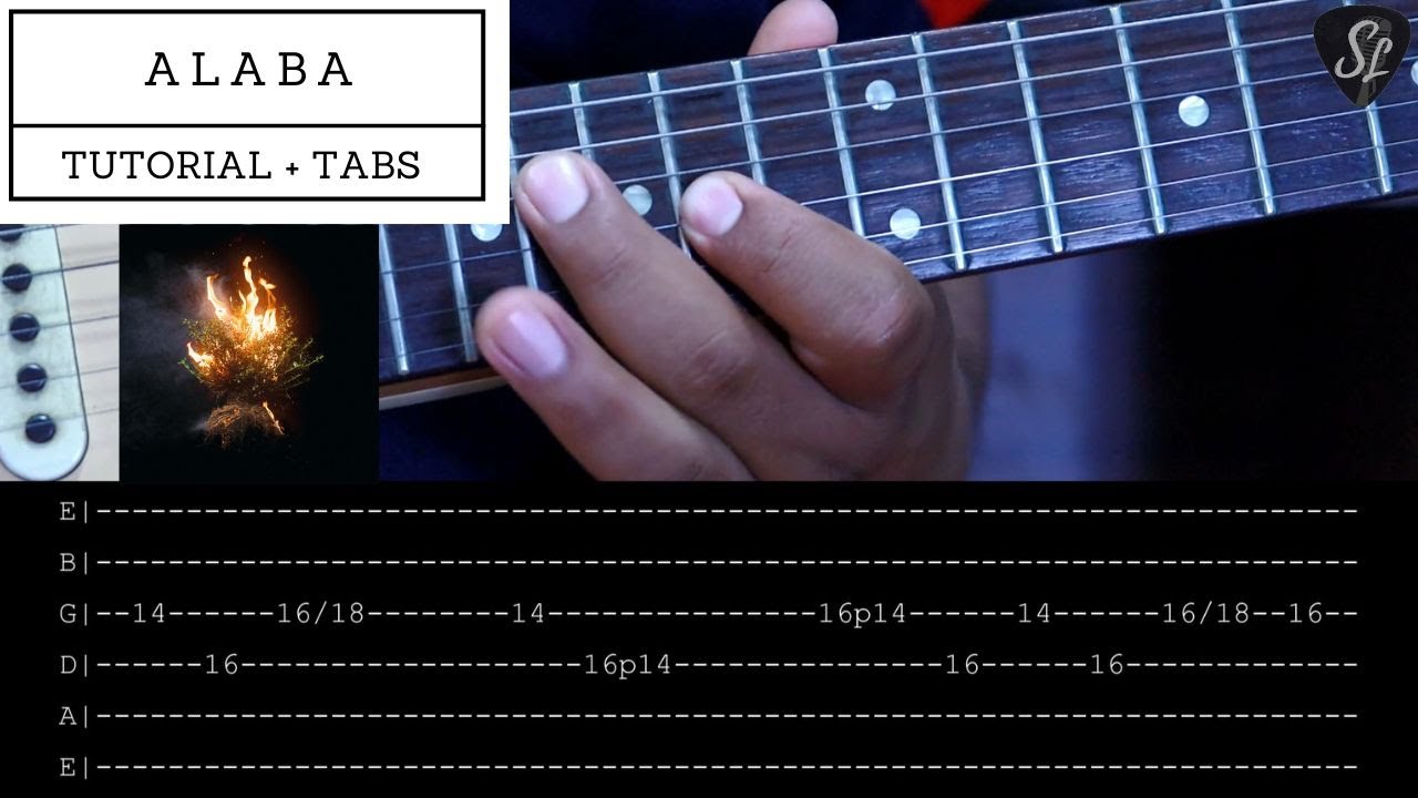Alaba - Elevation Worship - Tutorial de Guitarra Eléctrica - Tablaturas y Acordes