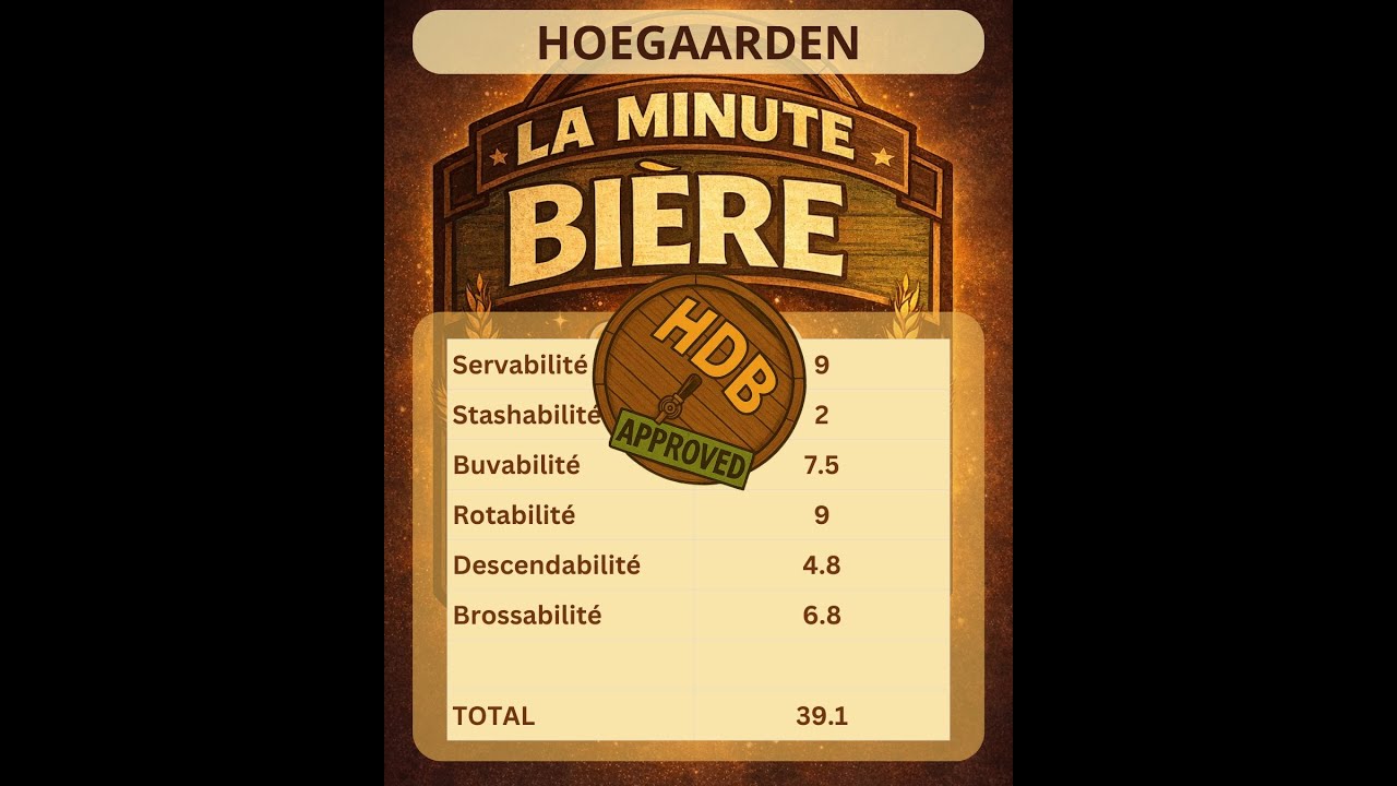 La Minute Bière - Hoegaarden