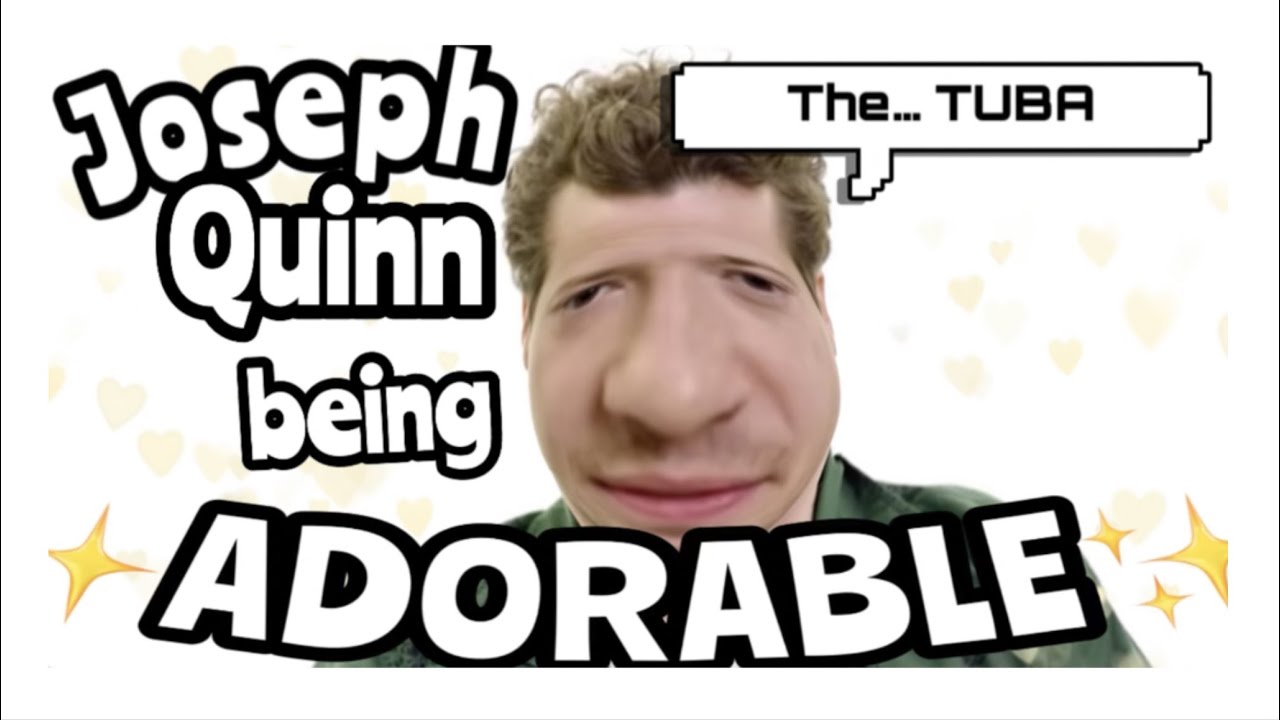 joseph Quinn being adorable✨