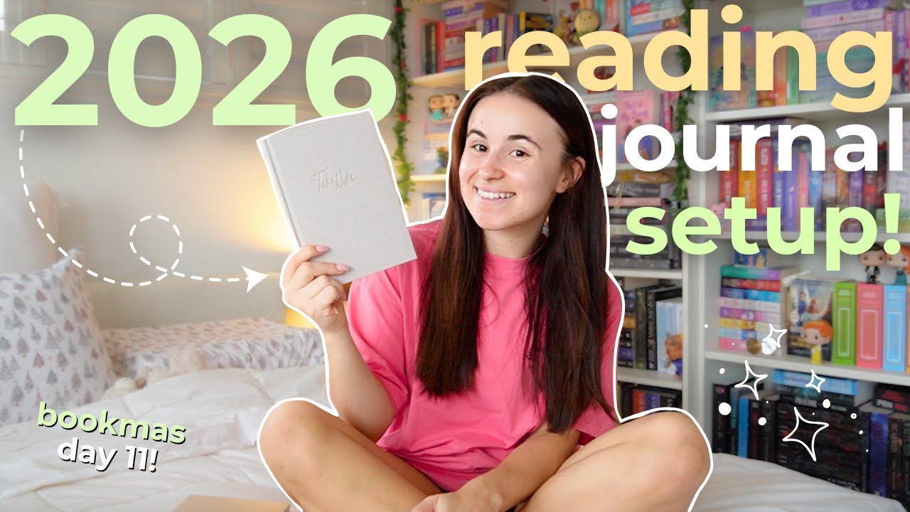2026 READING JOURNAL SETUP! 📖💛🌷✏️ | reading journal inspiration (bookmas day 11)