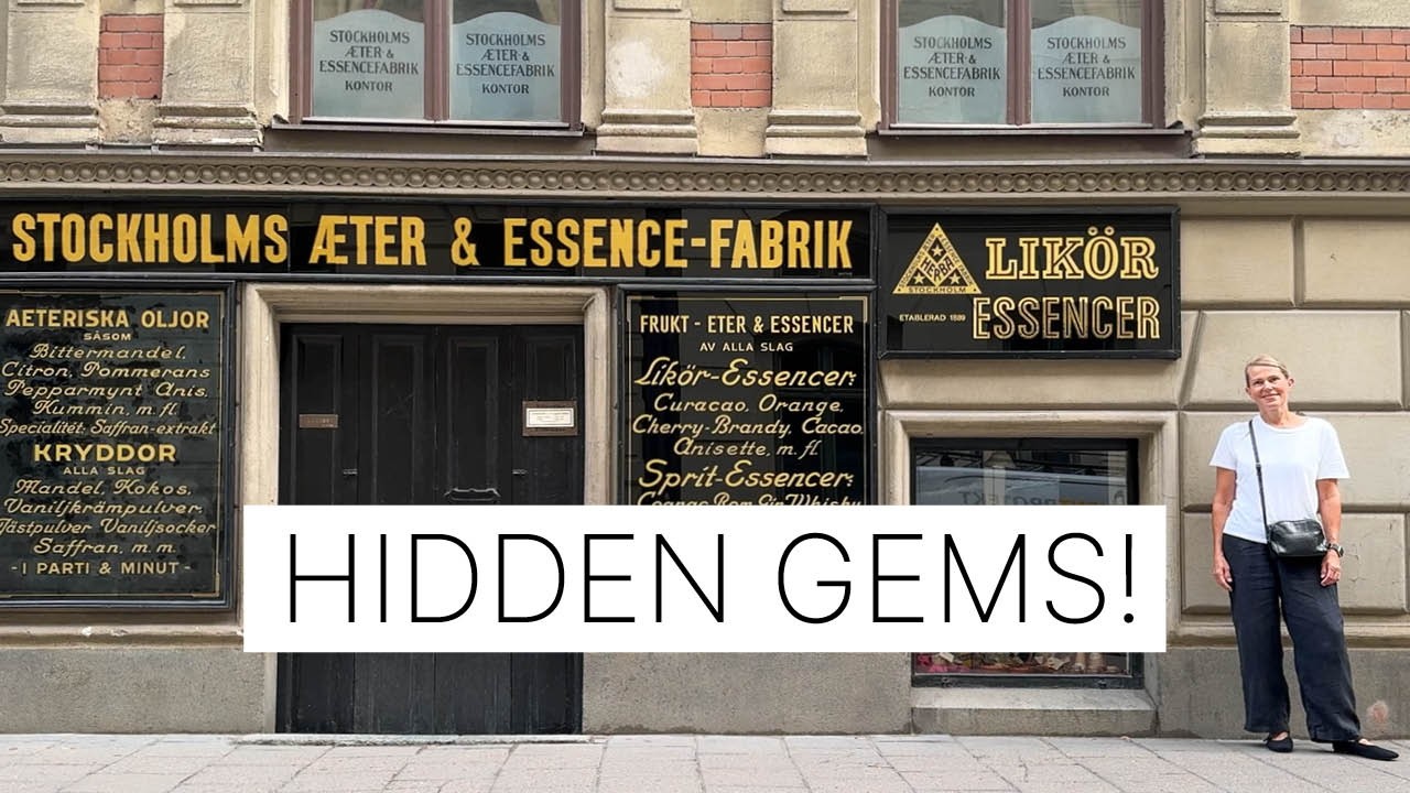 My FAVORITE places in STOCKHOLM I Hidden GEMS!