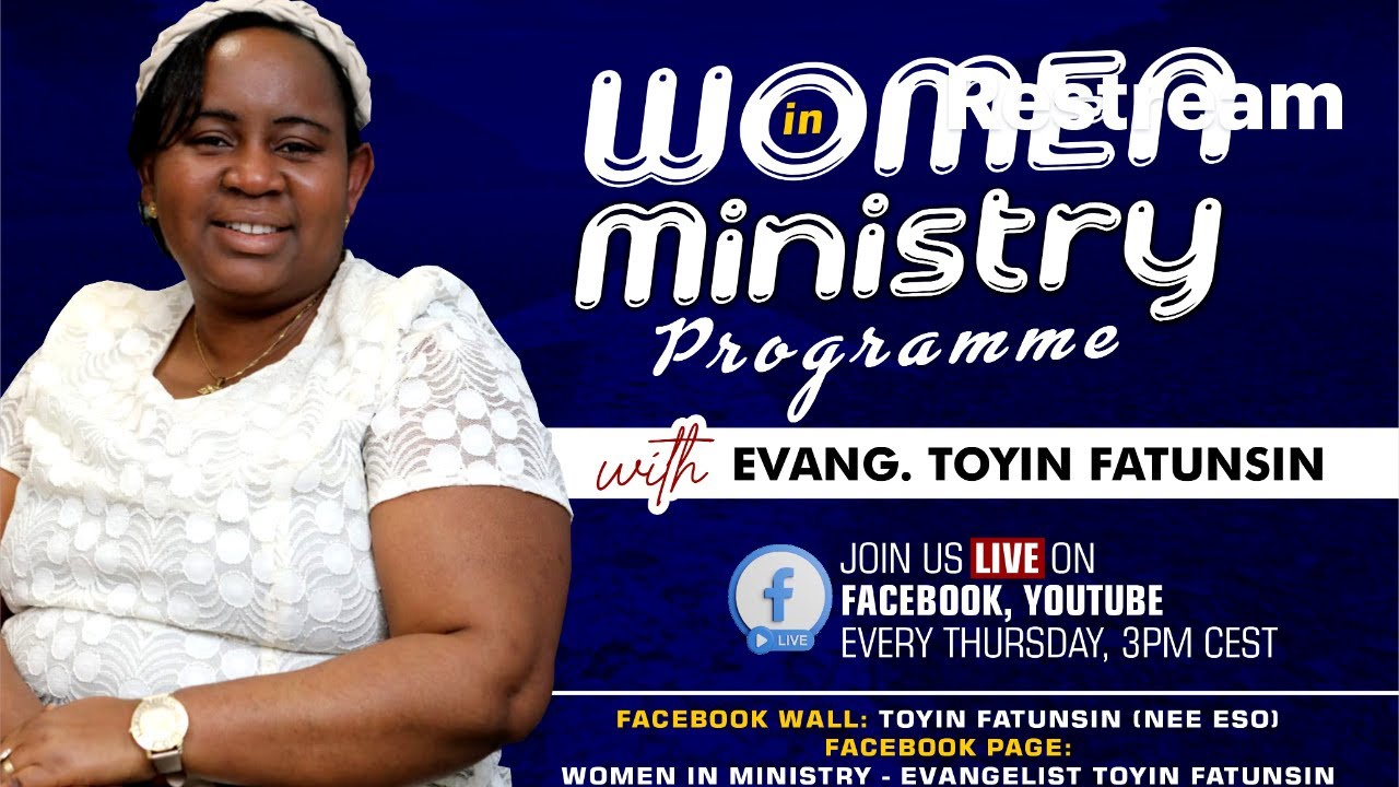 THE WOMAN GOD USES II WOMEN IN MINISTRY WEEKLY PROGRAM 22-01-26 #toyinesofatunsin
