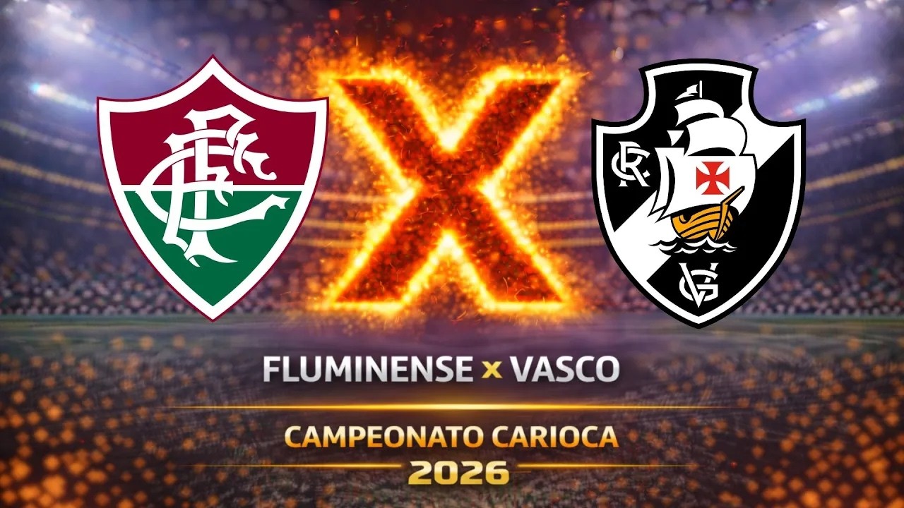 FLUMINENSE X VASCO [Simulação] - Semifinal | Campeonato Carioca 2026