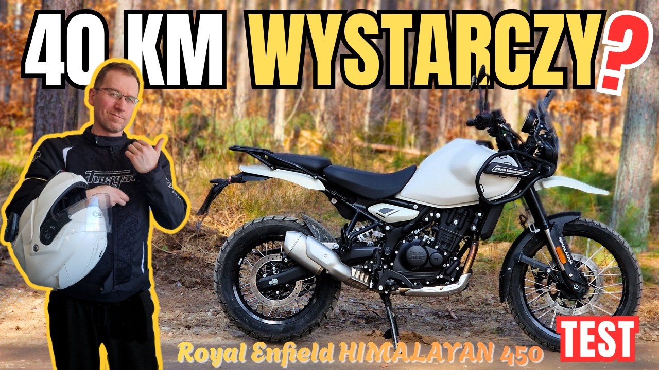 To NIE JEST najmocniejszy motocykl świata, ale i tak go chcesz! Royal Enfield Himalayan 450