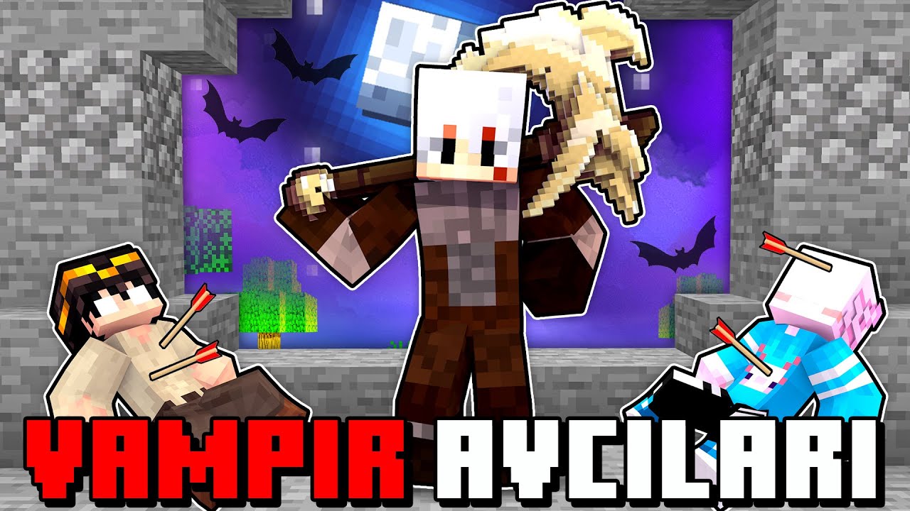 VAMPİRLER &Ouml;LMELİ!! | AvcıCraft | Minecraft | B&ouml;l&uuml;m 1