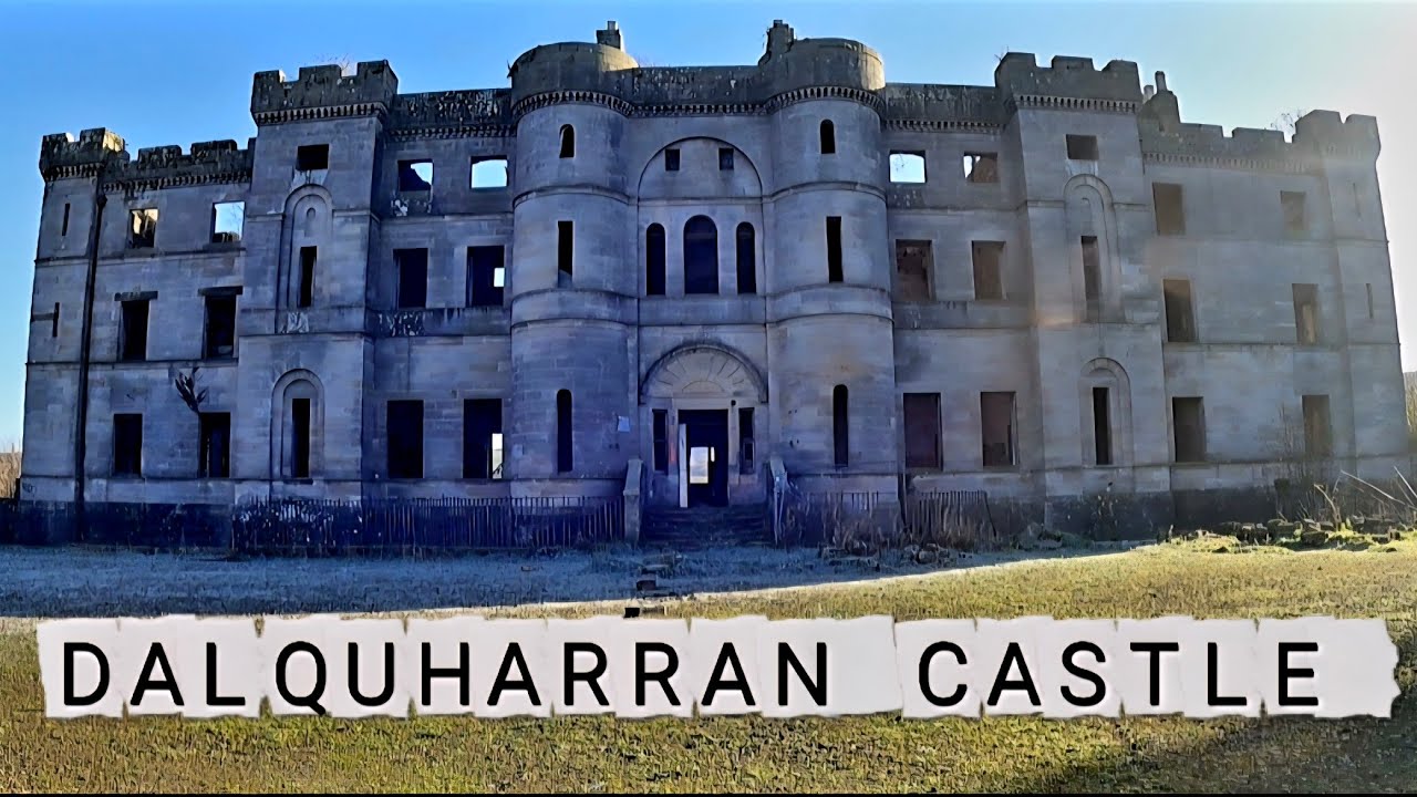Abandoned Dalquharran Castle Scotland