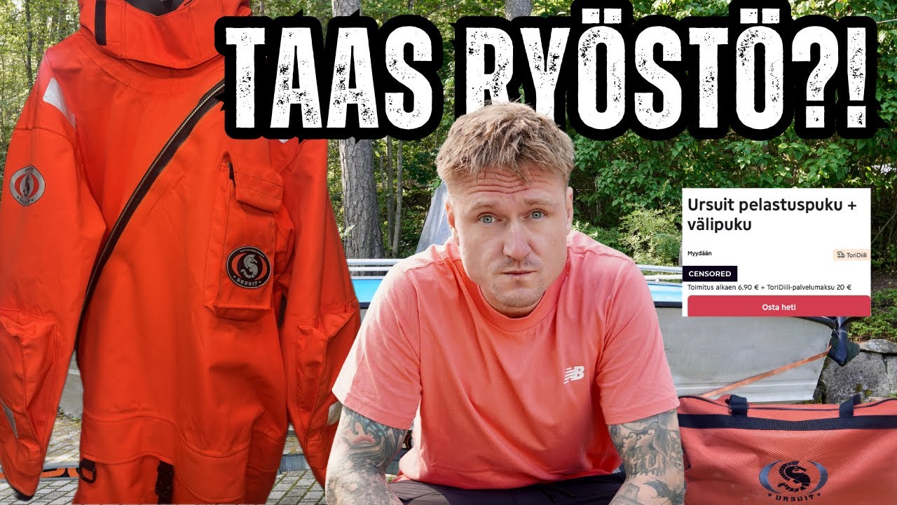 HALPA HENKIVAKUUTUS? - Ursuit kuivapuku ryöstöhintaan.
