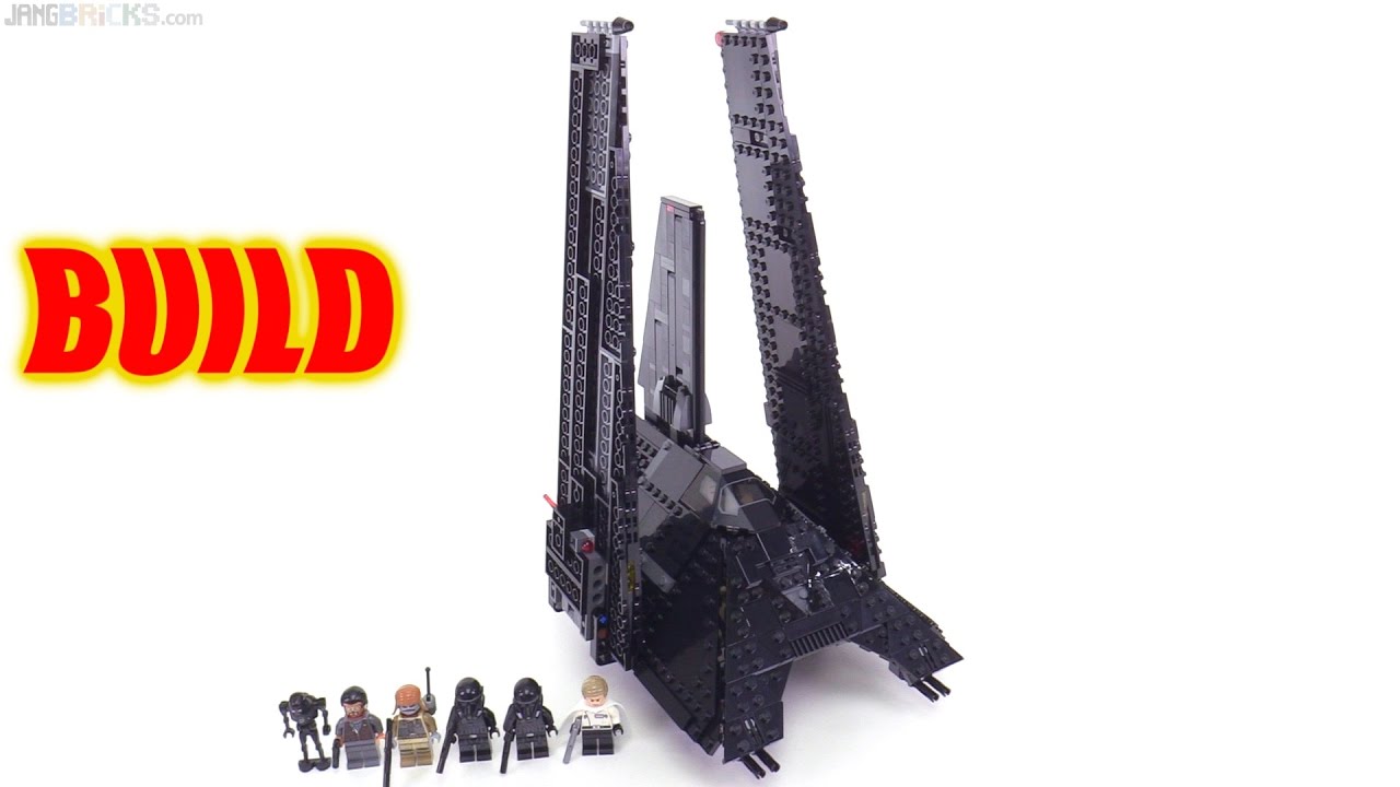 LEGO Star Wars Krennic's Shuttle time-lapse Build!