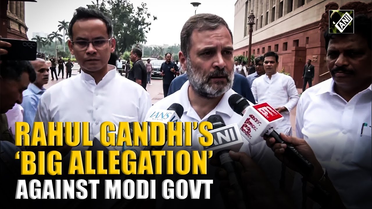 &ldquo;Not allowed to speak&rdquo; LoP Rahul Gandhi alleges government after Lok Sabha adjourned till noon