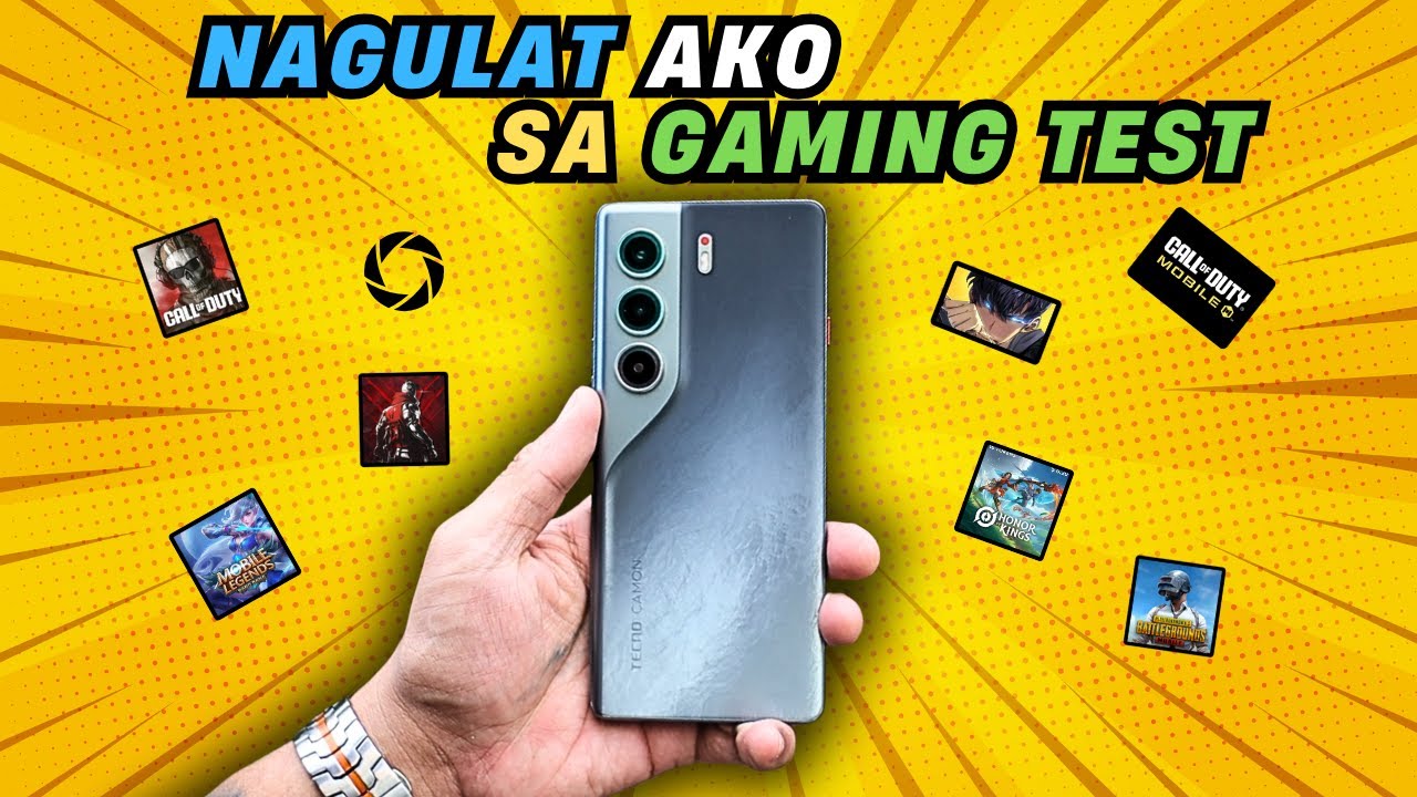 TECNO CAMON 40 Pro 5G : HINDI KO INEXPECT TO SA GAMING AT GRABENG SHUTTER SPEED