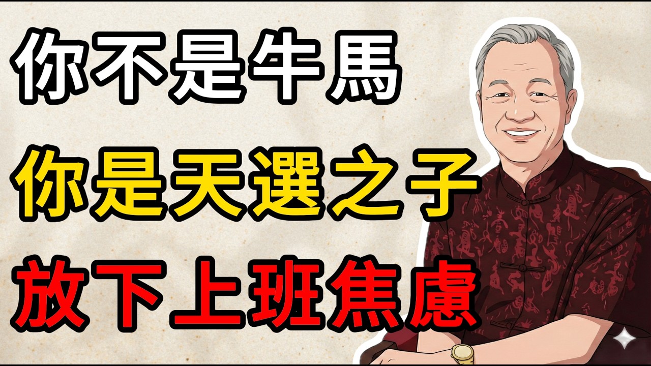 曾仕強：別再內耗了，你根本不是來世間給人當牛做馬的  #人生智慧 #命理 #哲學 #曾仕強 #易經 #正能量