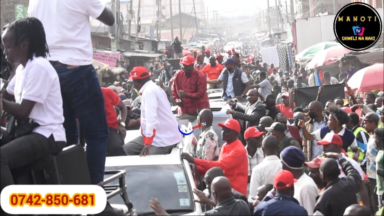 Shock as Matiang'i & Arama discover new dance styles at Kaptembwo Soko Mjinga, Nakuru 