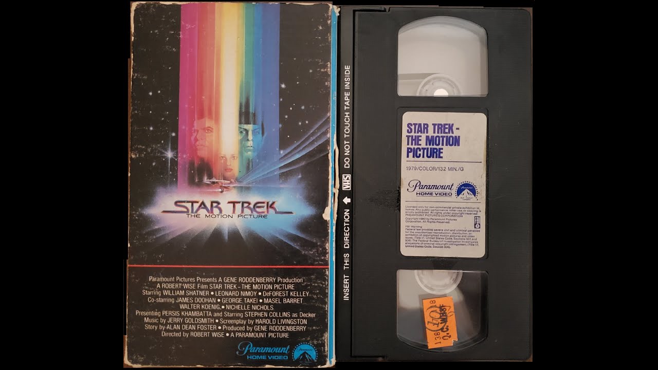 Opening to Star Trek: The Motion Picture 1980 VHS