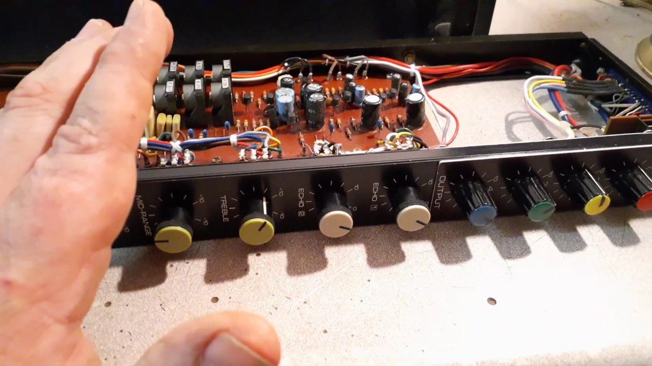Yamaha PM-1000 Preamp EQ Rack Mod, ep 2: The plan for modifications.