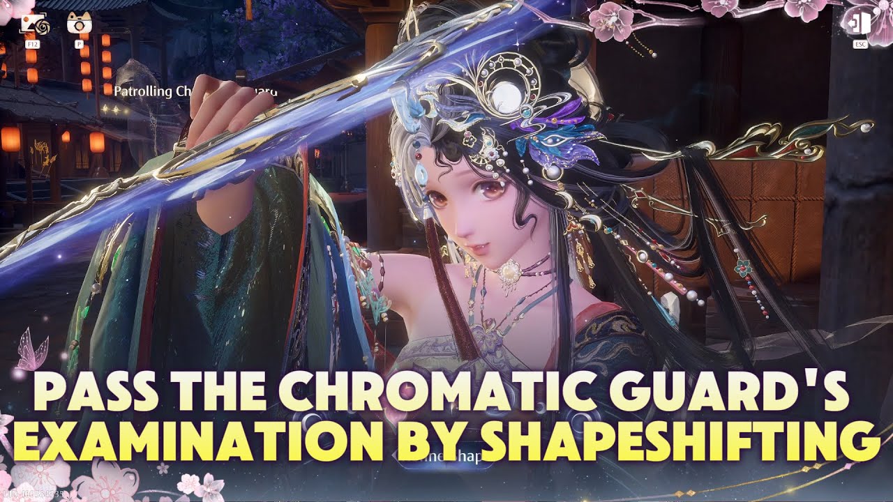 Pass the Chromatic Guard's examination by Shapeshifting | Infinity Nikki