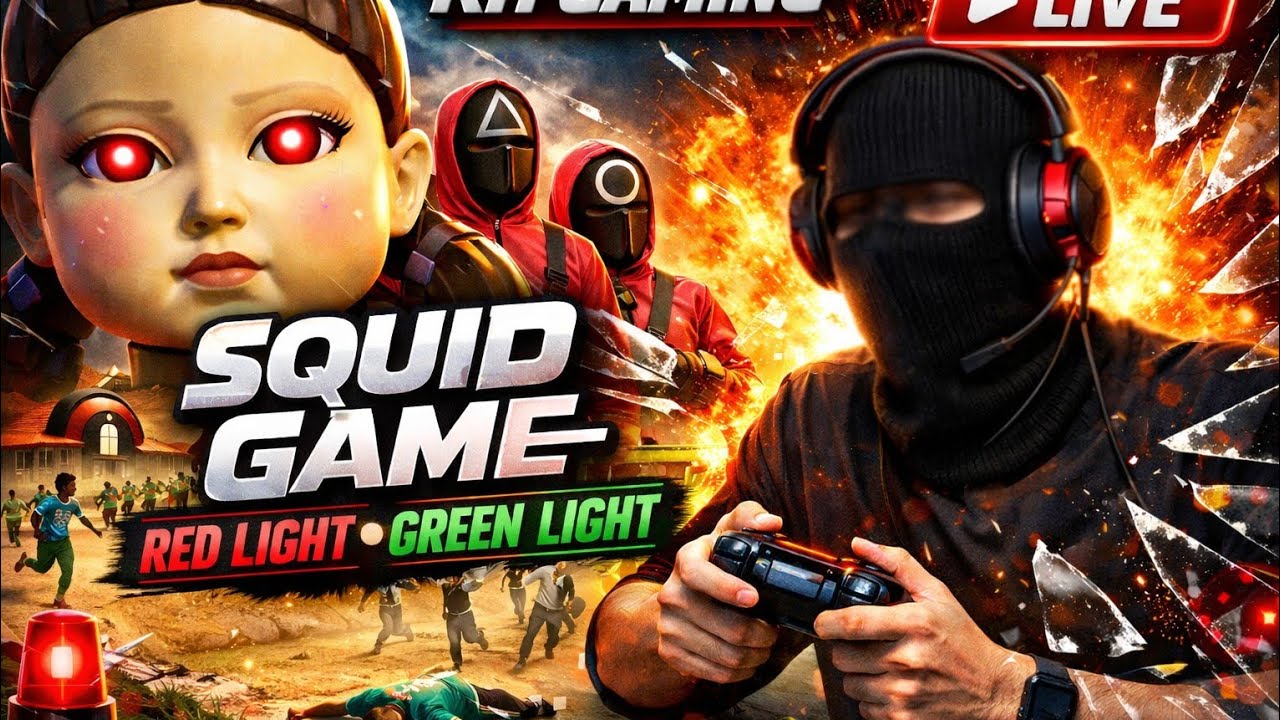 SQUID GAME: Red Light Green Light 🔴🟢 | FIRST LIVE STREAM | RH Gaming