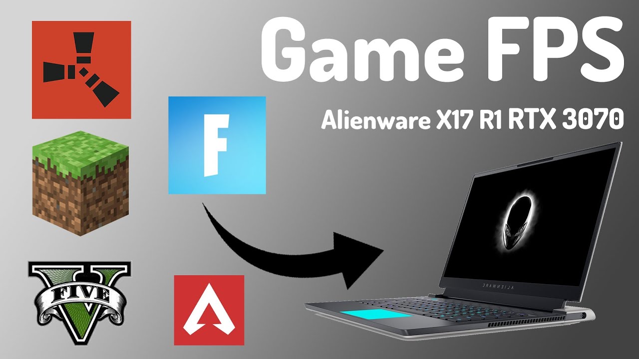Alienware X17 R1 RTX 3070 Game FPS Overview