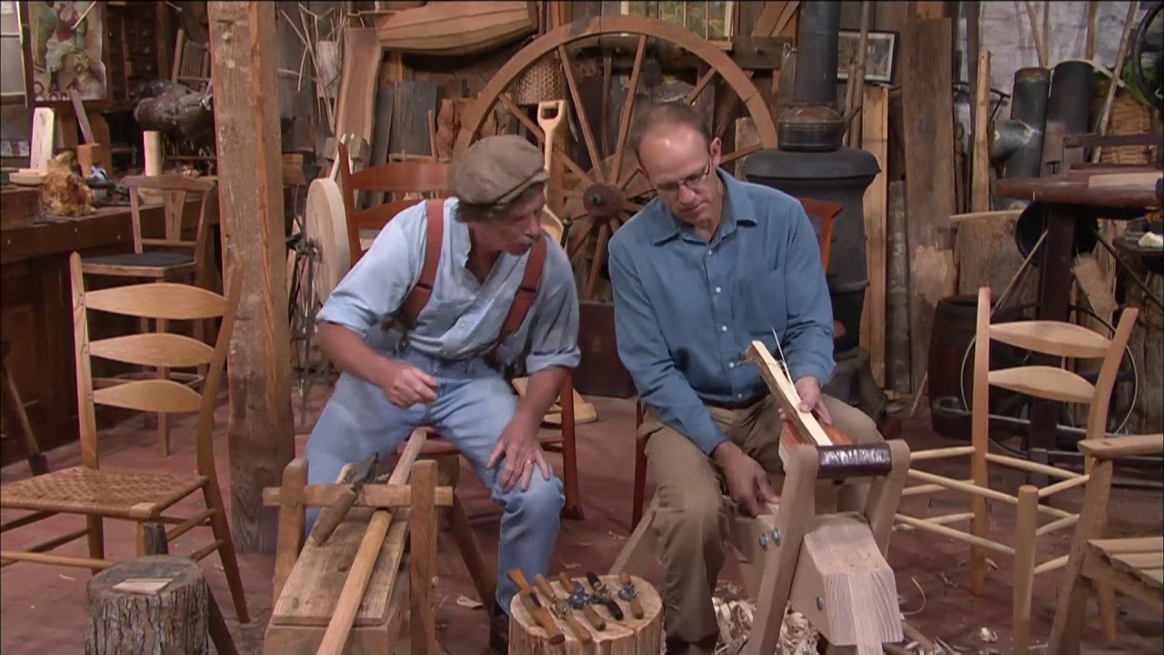The Woodwright's Shop || Season 37 Episode 11 : Brian Boggs, Chairmaker