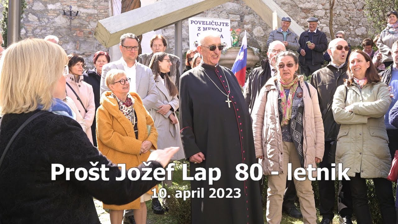 Prošt Jožef Lap 80 - letnik