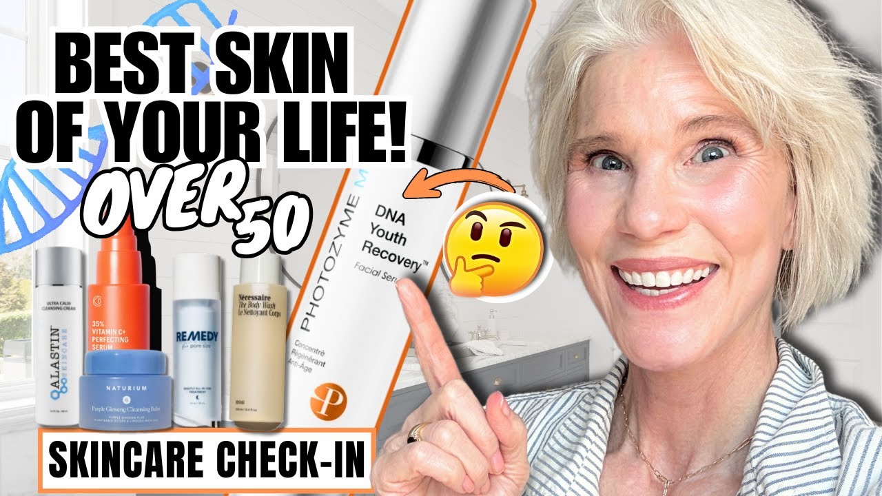 Over 50 Skincare: I Added DNA Repair Enzymes for 3 Months — Can They Reverse Skin Aging?