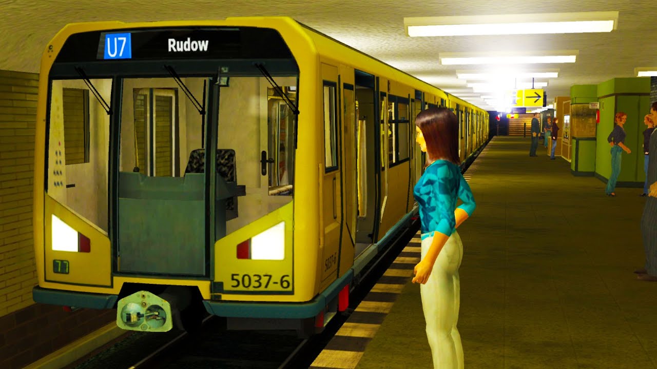 U7 Berlin: Pendelverkehr | H01 back to 2009 | WorldOfSubways U7 Berlin RathausSpandau Rudow