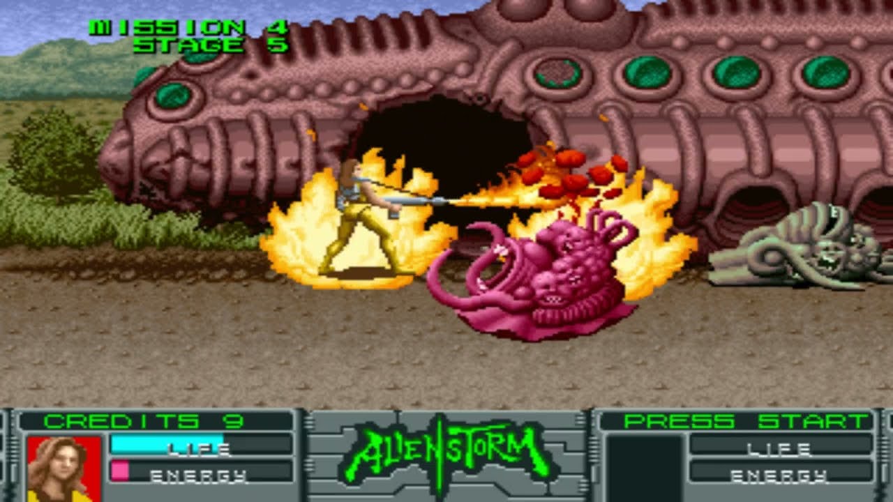 Alien Storm 1990 – Fight the Alien Invasion! #AlienStorm #ArcadeGames
