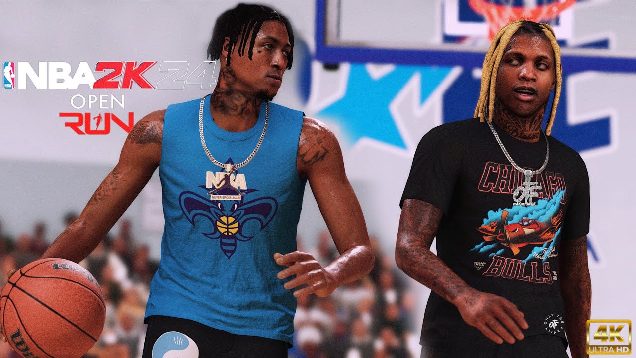 NBA Youngboy vs. Lil Durk! | NBA 2K24 Open Run Mode | Never Broke Again vs. Team OTF