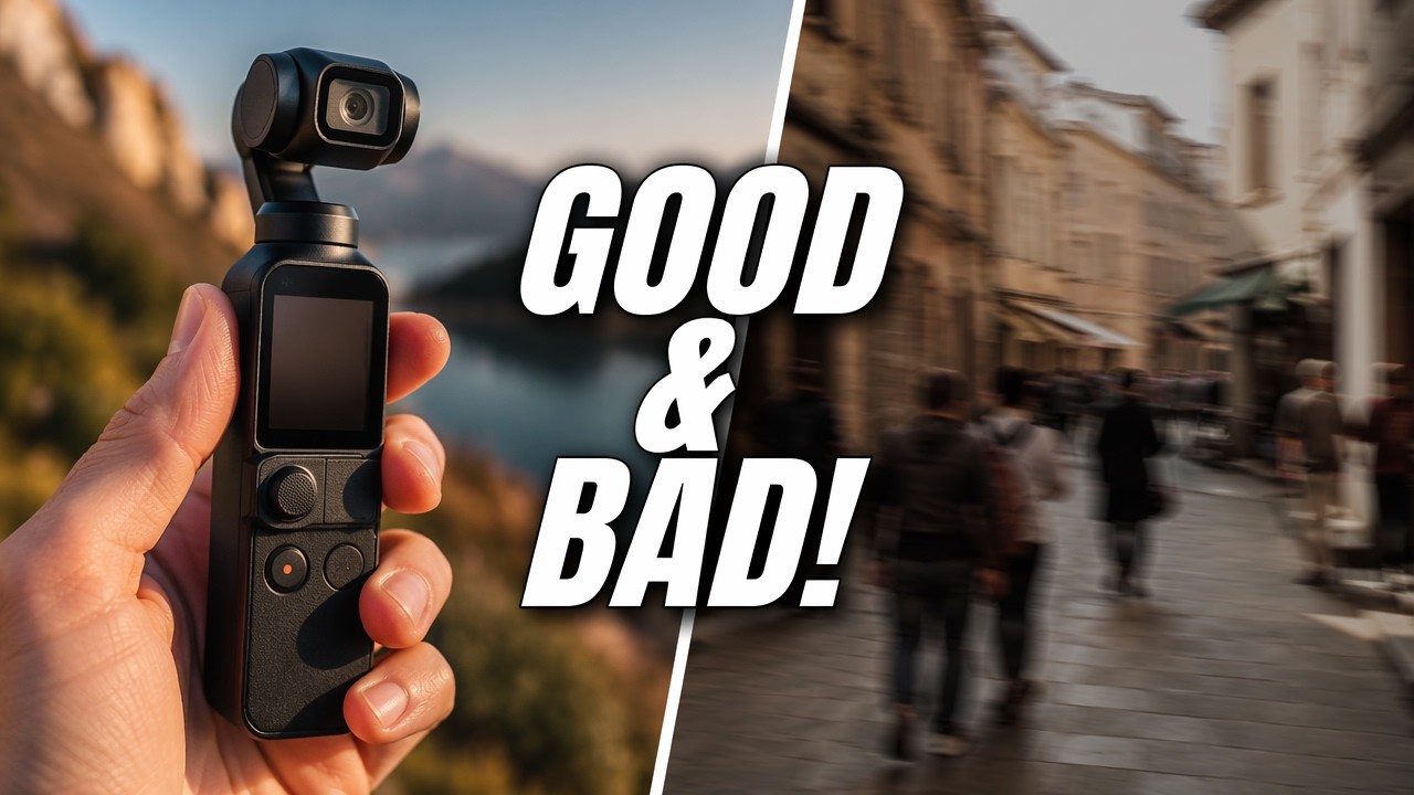 UNBIASED DJI OSMO POCKET CAMERA REVIEW - Good and Bad!