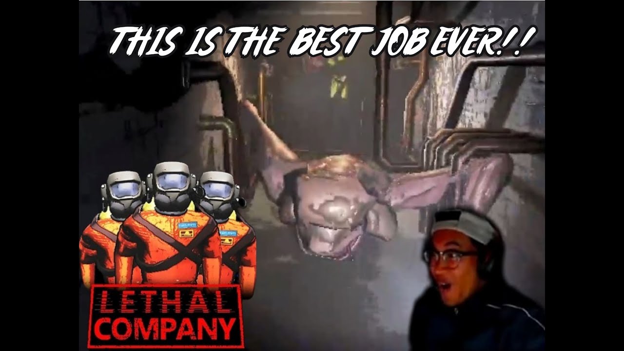 Lethal Company Moments with Friends - The Funniest and Scariest Game of the Year