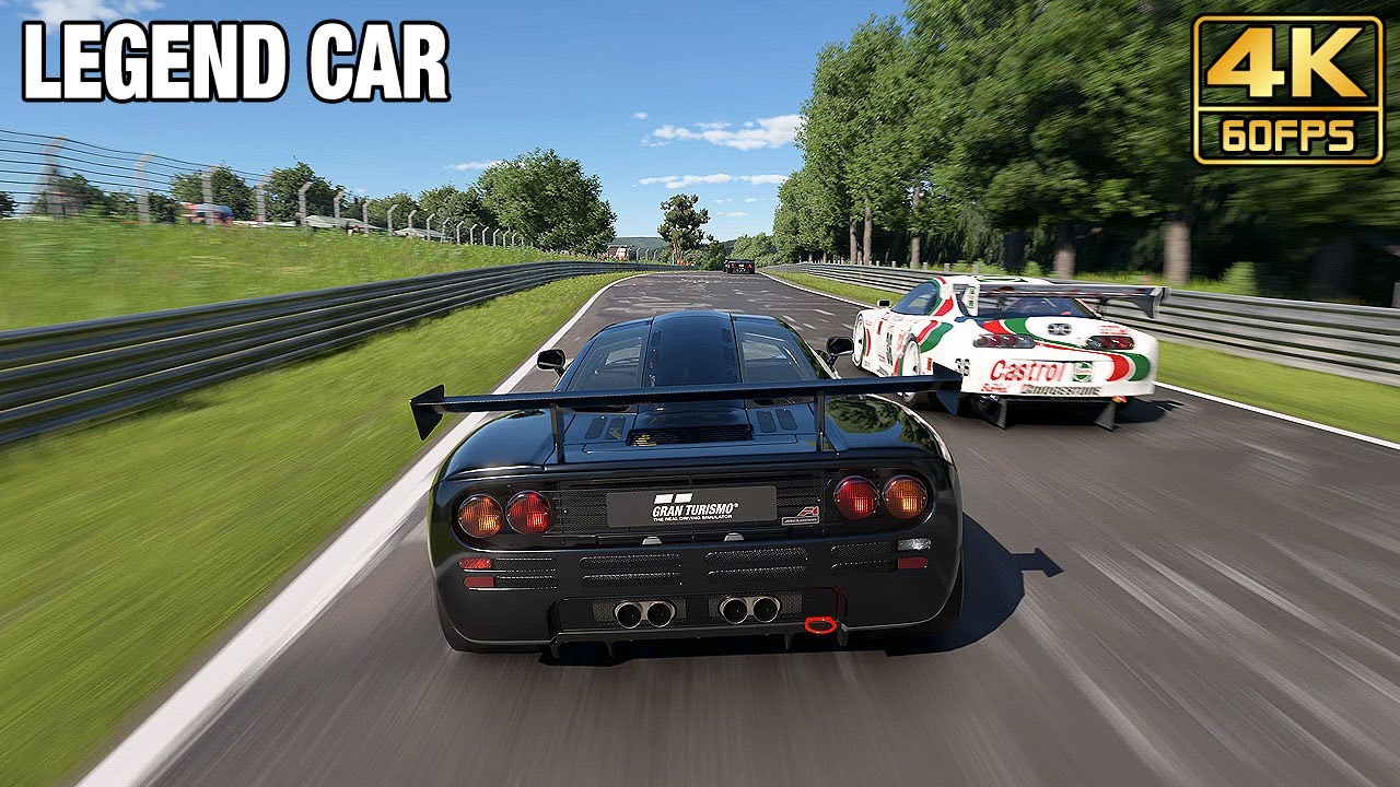 Gran Turismo 7 (PS5) MCLAREN F1 '94 Legend Car Gameplay (Nürburgring 24h) @ 4K 60ᶠᵖˢ ✔