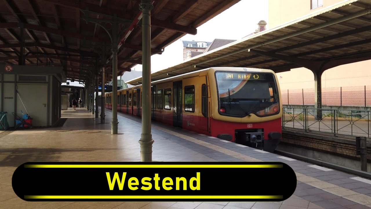 S-Bahn Station Westend - Berlin 🇩🇪 - Walkthrough 🚶