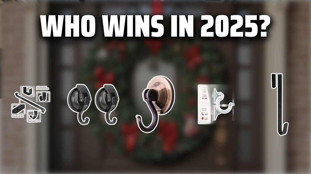 The Top 5 Best Heavy Duty Wreath Hanger in 2025 - Must Watch Before Buying!