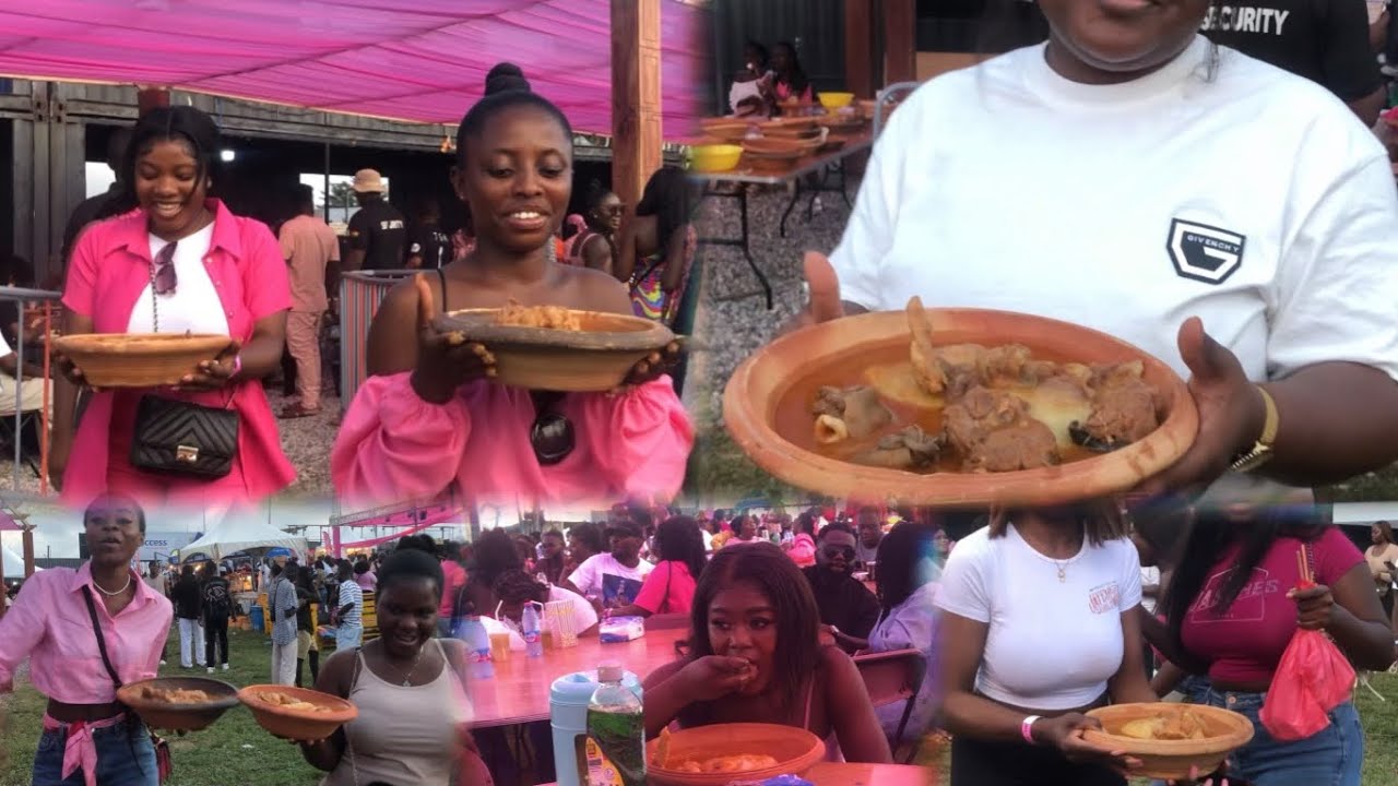 The largest local chop bar experience in West Africa brought together beautiful Ghanaian & ladies