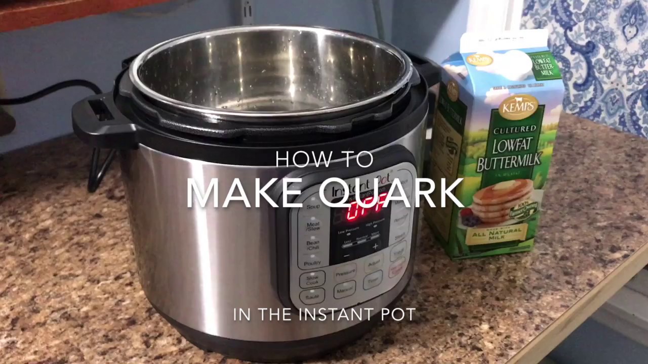 How to make Quark in the InstantPot