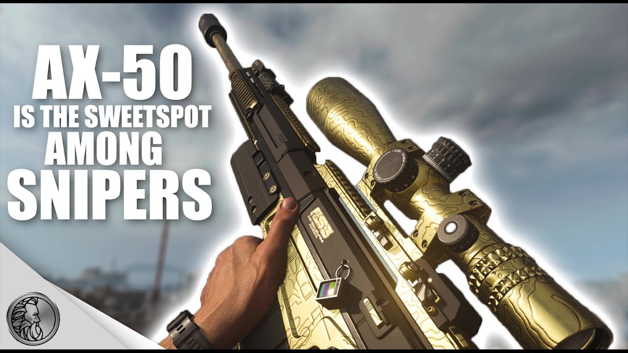 This AX-50 class setup makes it the sweet spot among snipers with decent  range, mobility & ADS time