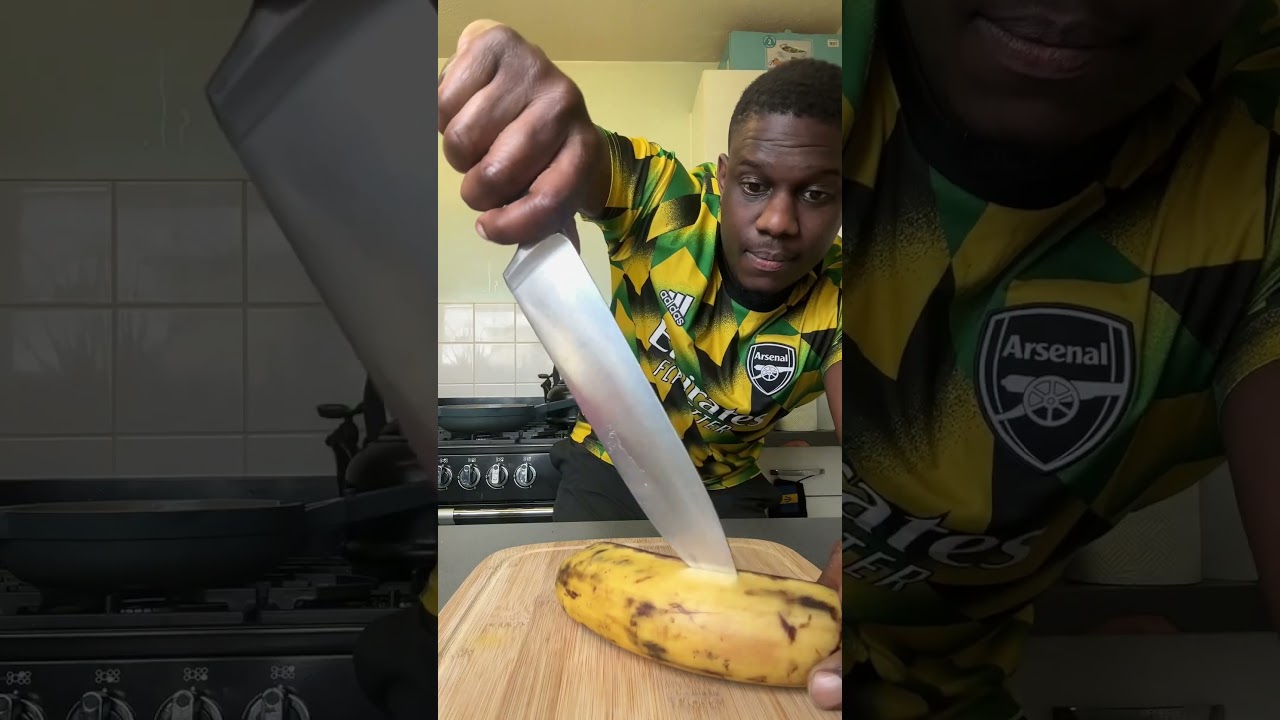 Plantain Fries #veganfood #veganrecipes #plantain #fries #chips #jamaicanfood #caribbeanfood
