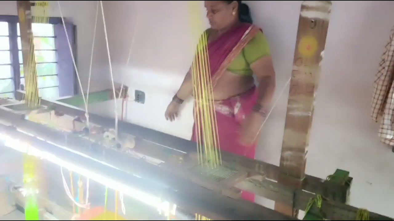 Chenetha maggam work - handloom work.