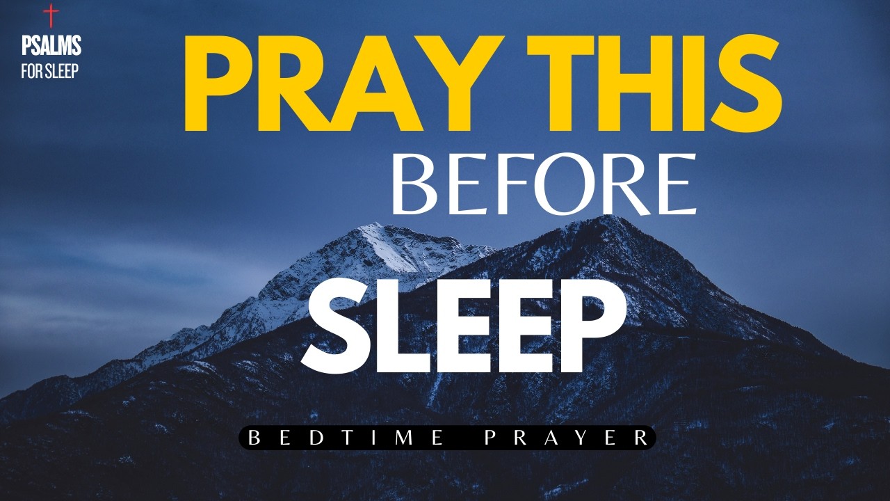 Night Prayer That Stops Anxiety and Brings Peaceful Sleep | Bedtime Prayer for Calm and Rest