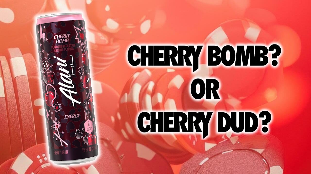 Trying Alani Nu Cherry Bomb LIVE!