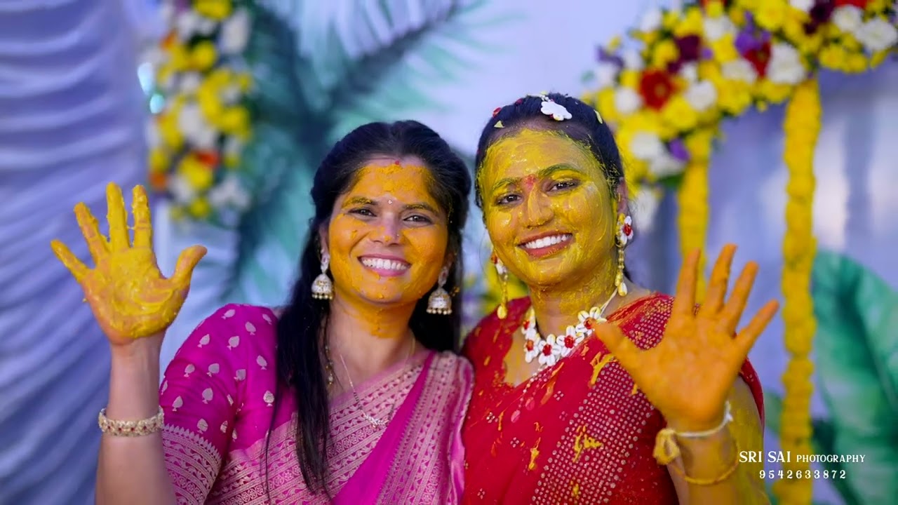 #Renu Sri... Haldi celebration... 🥰 