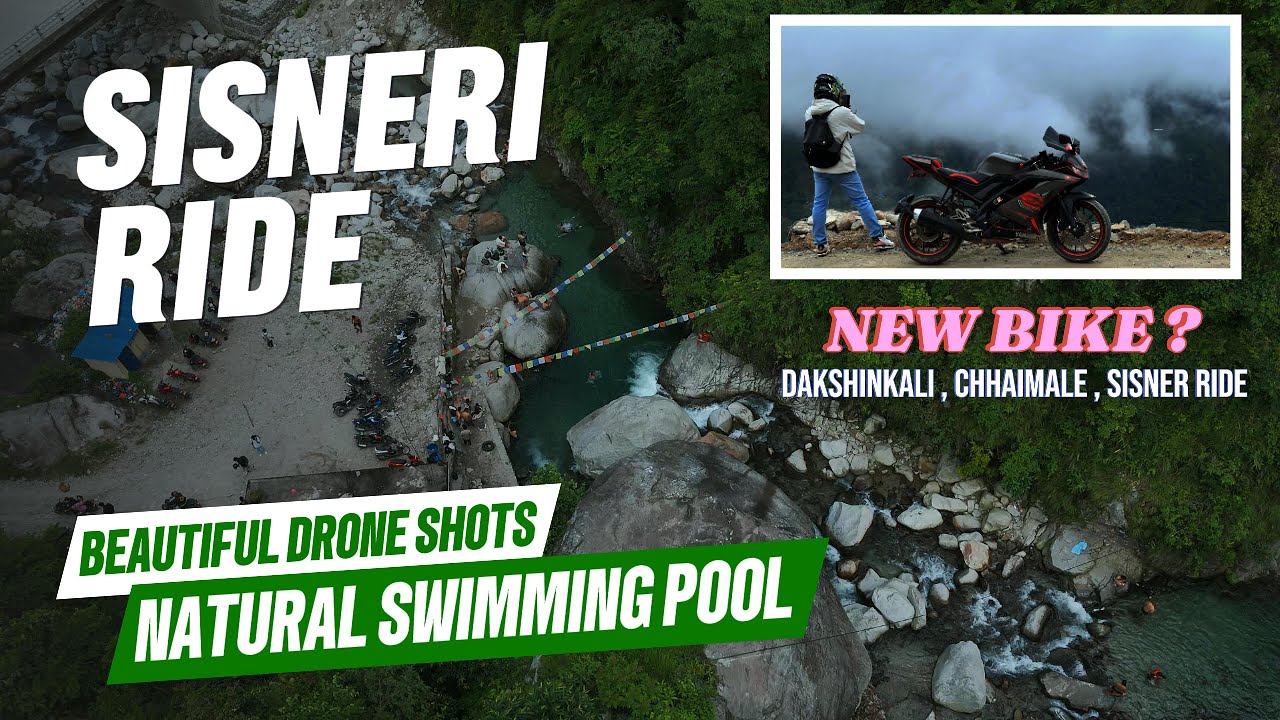 Sisneri Ride | Beautiful Wonder of Nepal | Natural Swimming Pool | Drone View
