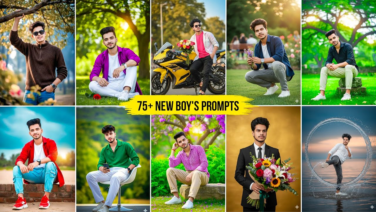 75+ Trending New Gemini Al Boys Prompt | Google Gemini Boy's Trending Photo Editing Prompt