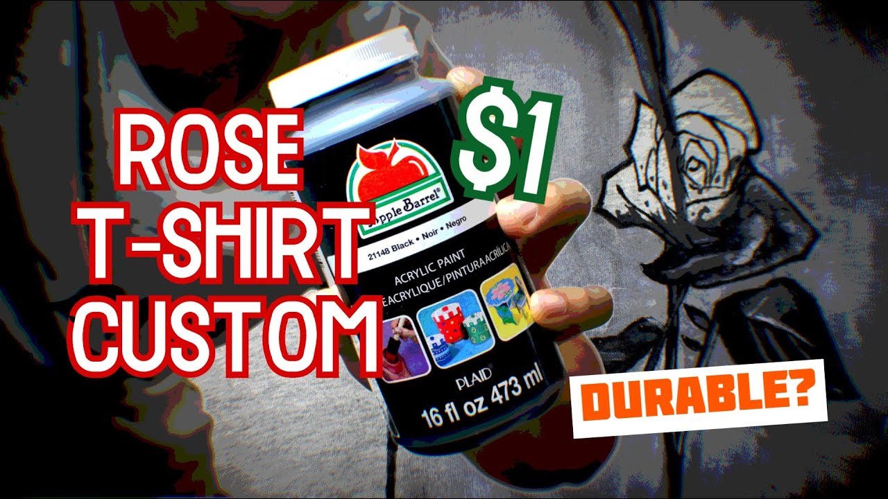 Can You Paint Shirts with Apple Barrel Paint? | WASHABLE? | DURABLE? |