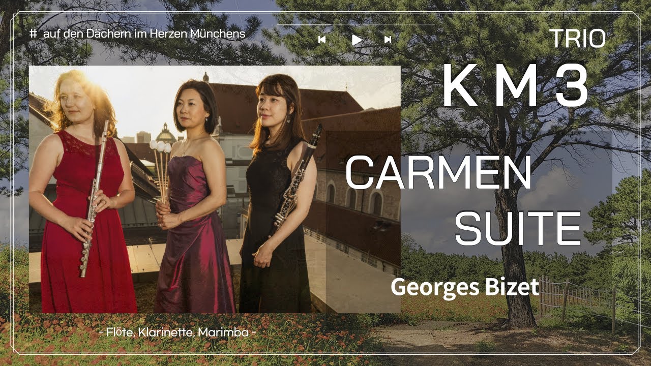 G. Bizet, Carmen Suite Vol.1 - Trio Airimba [Trio KM3] / Prelude, Aragonaise