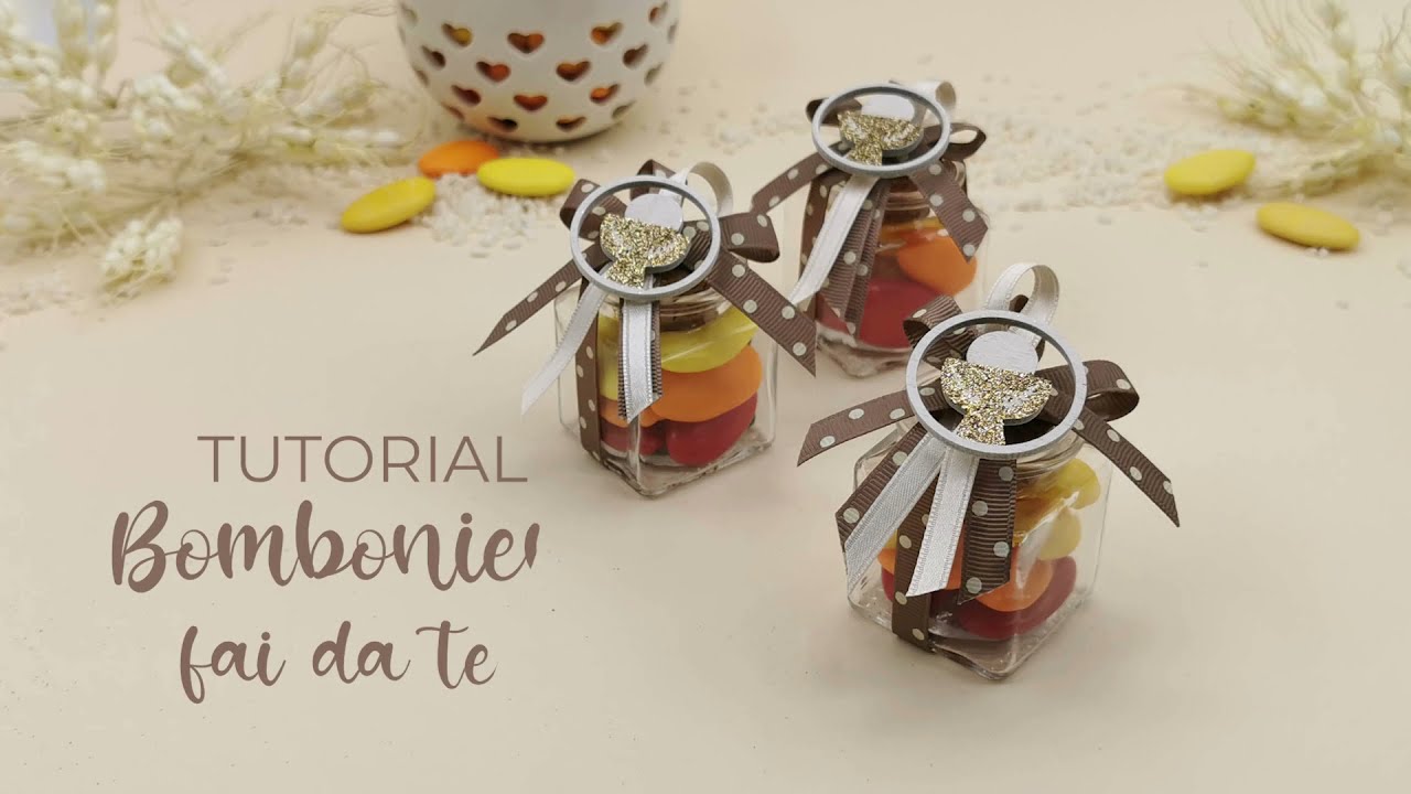 TUTORIAL Vasetto bomboniera Prima Comunione