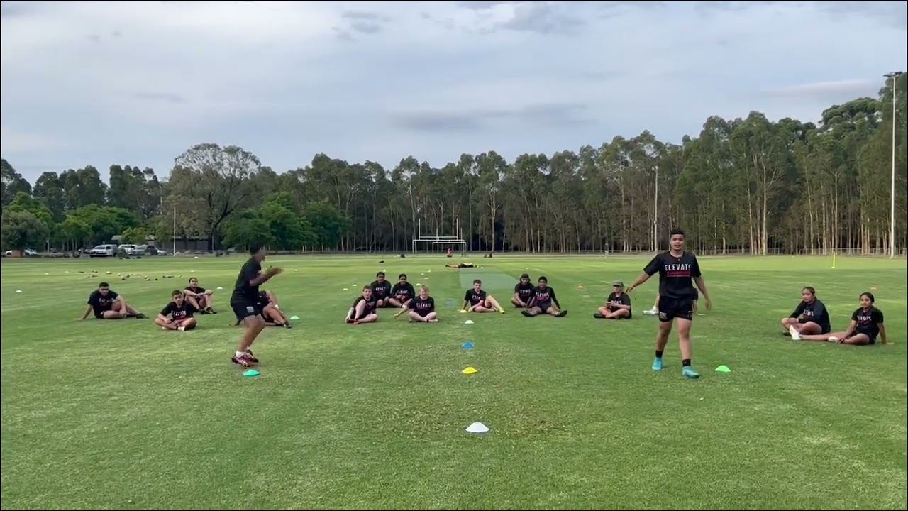 Speed and agility specific to rugby league